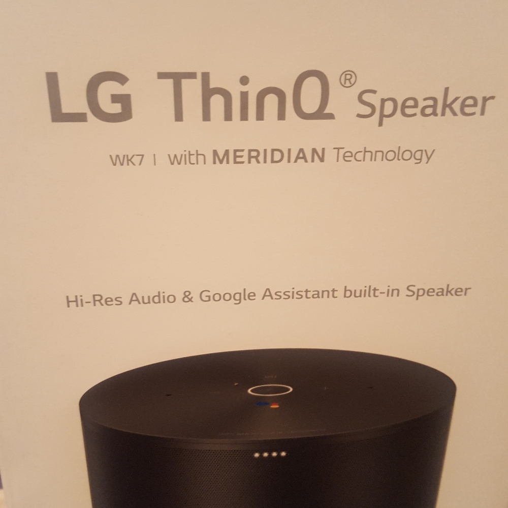 🎶LG ThinQ WK7 with Google Assistant Built-in🎶 - Picture 5 of 8